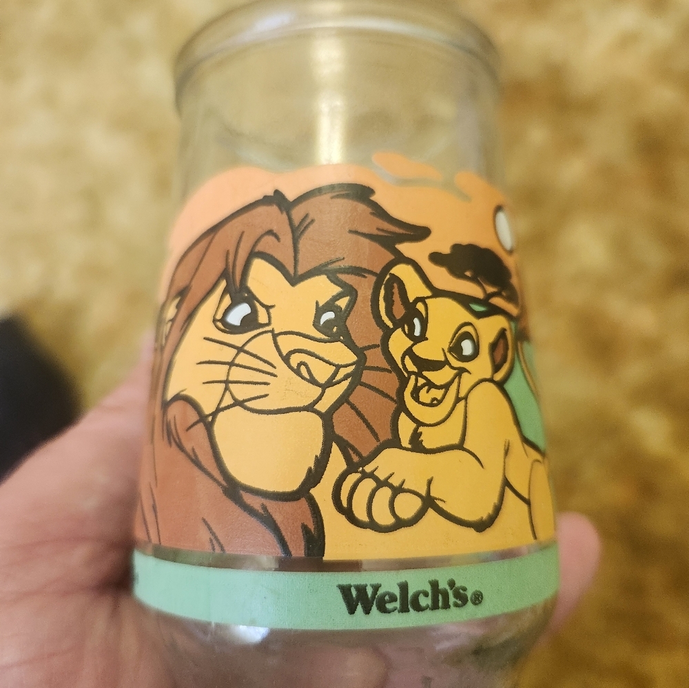 Welch's Lion King Collectible Glass Simbas Pride